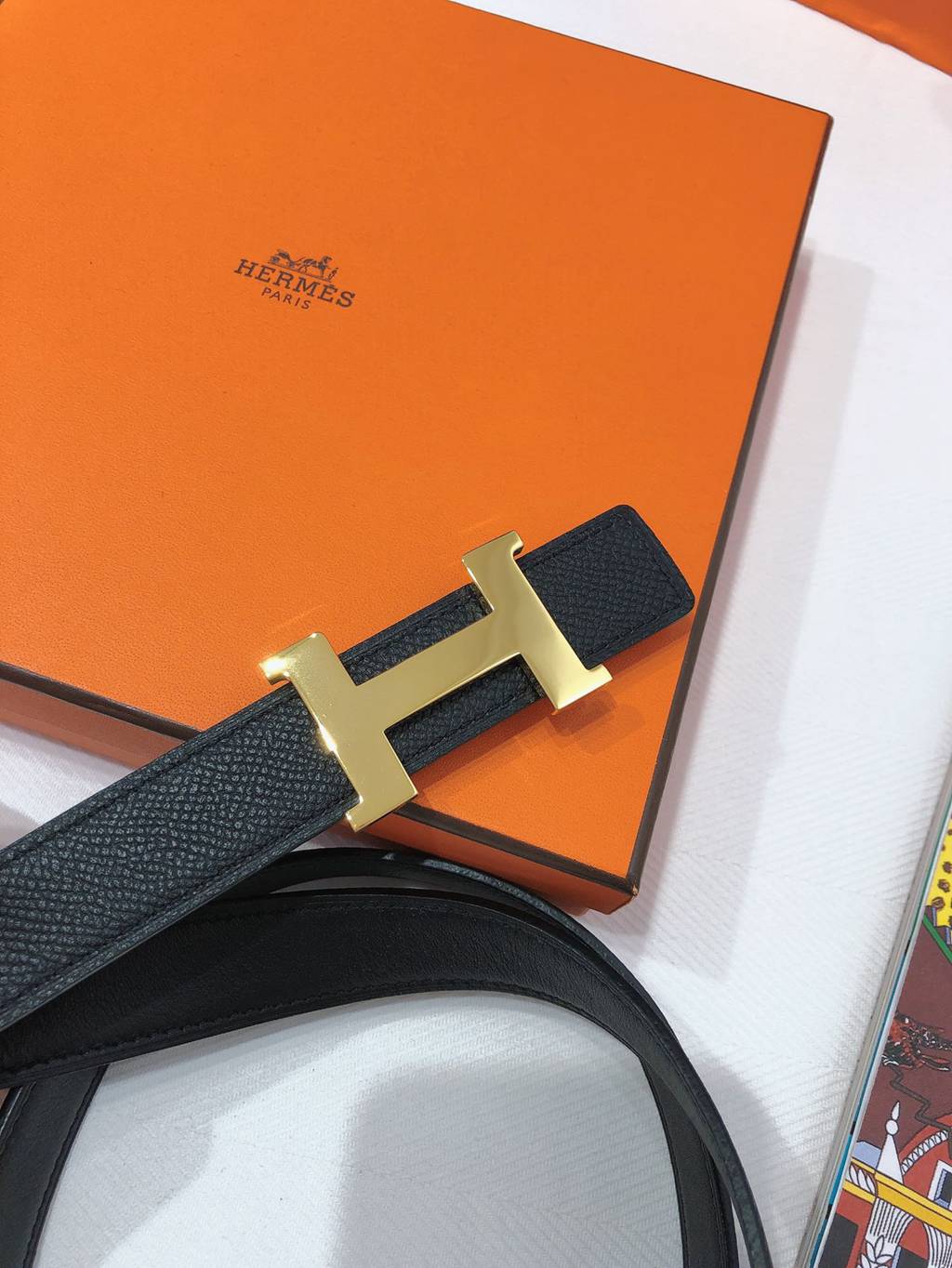 H**mes belts 24mm